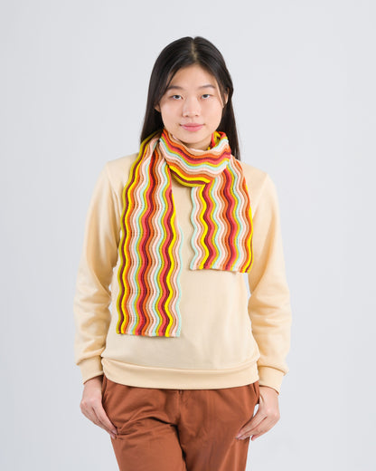 Circus Squiggle Scarf