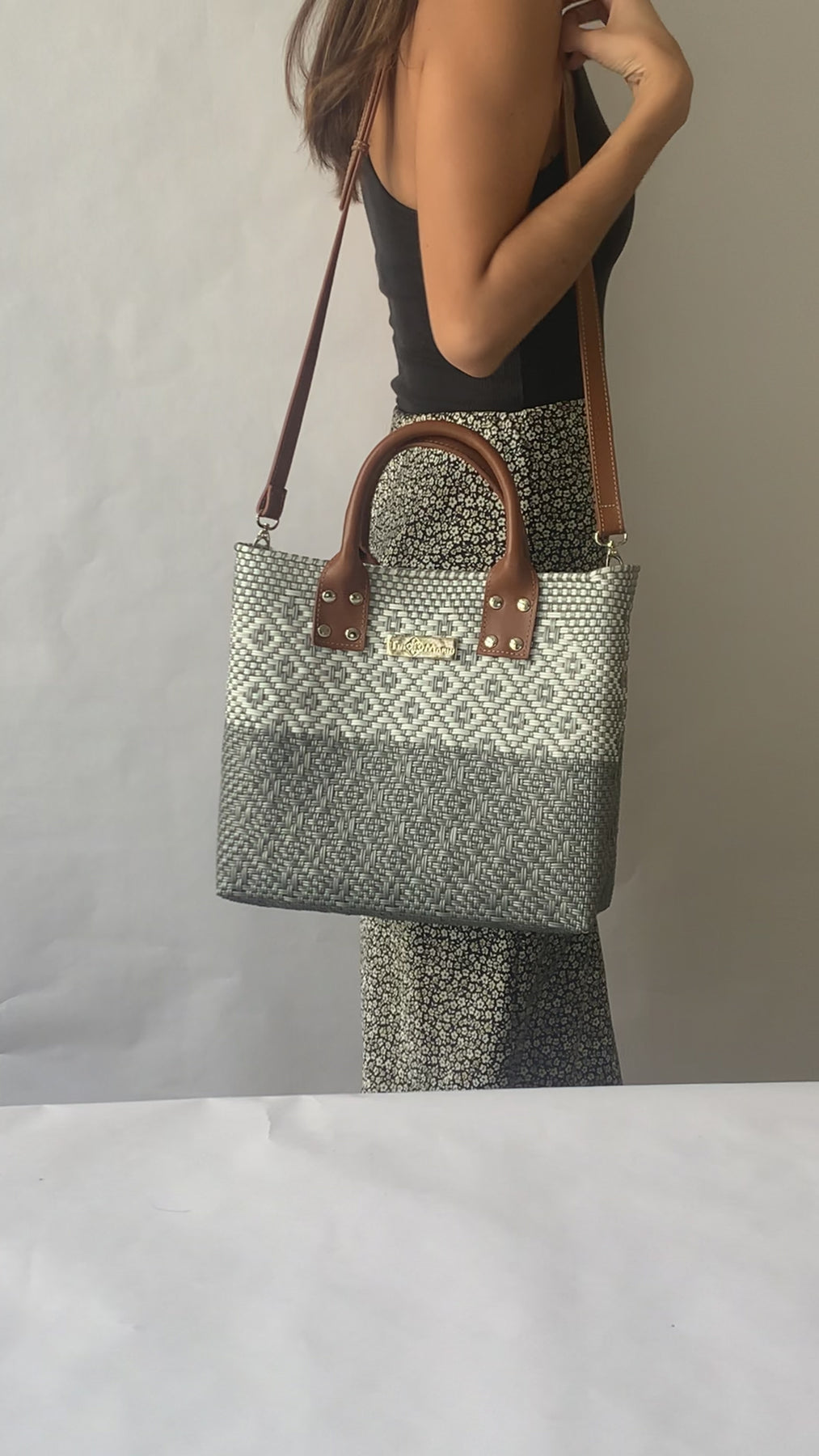 Grey Large Crossbody Bags