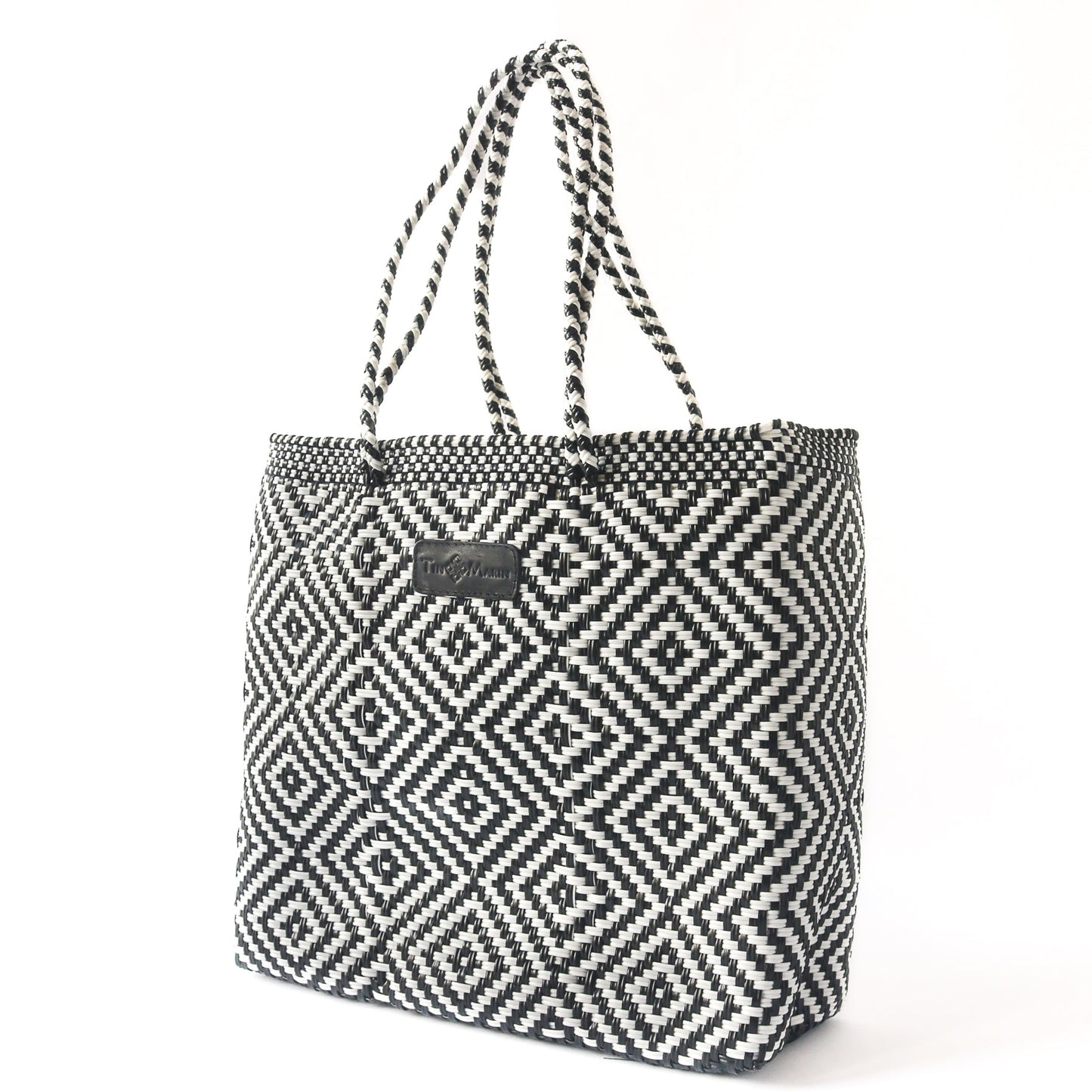 Greca Woven Tote