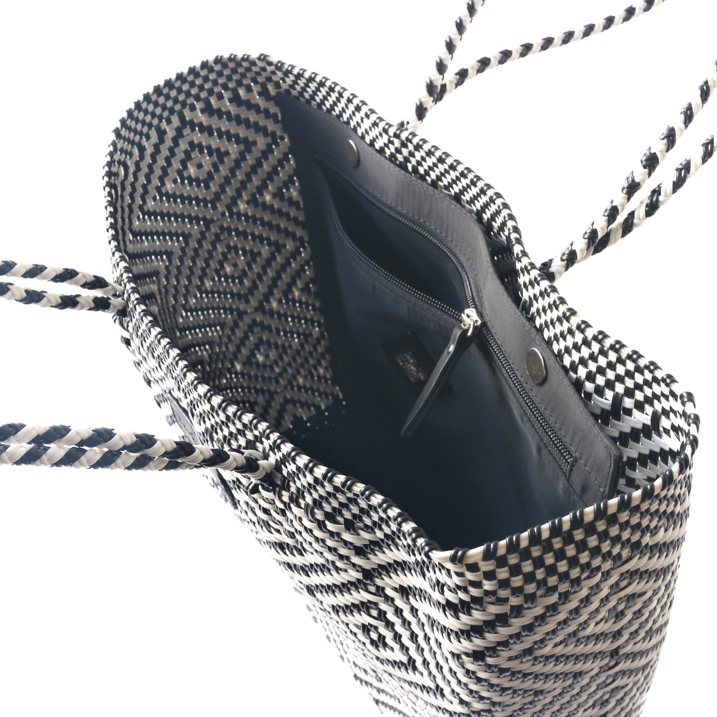 Greca Woven Tote