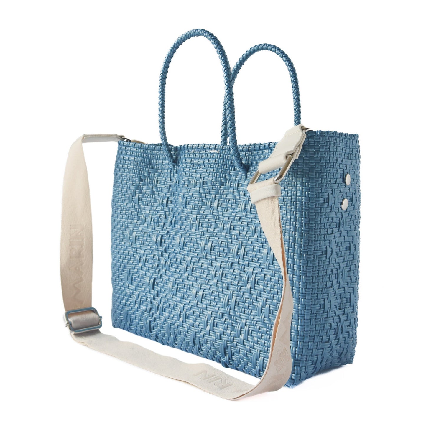 Maui Medium Crossbody Woven Tote