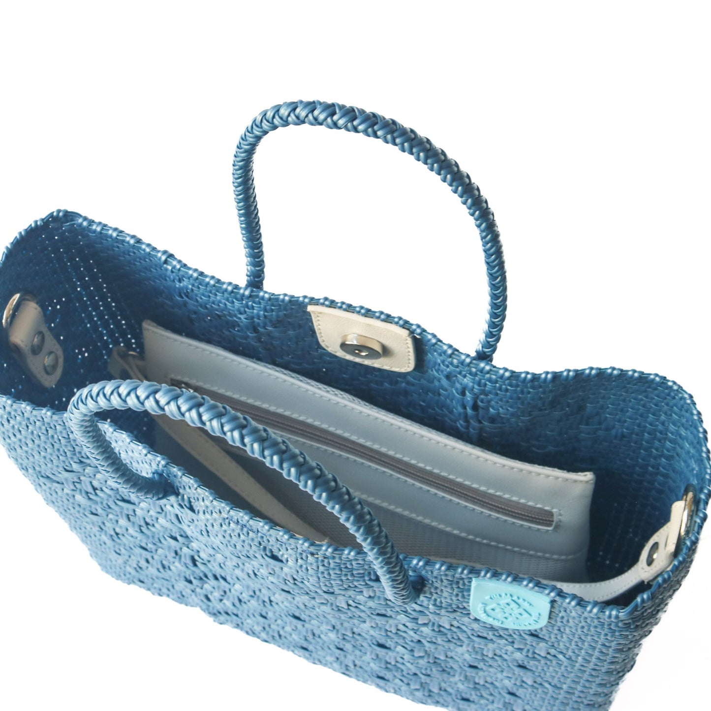 Maui Medium Crossbody Woven Tote