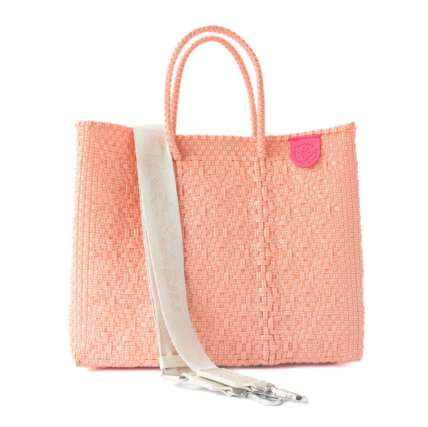 Canarias Medium Crossbody Woven Tote