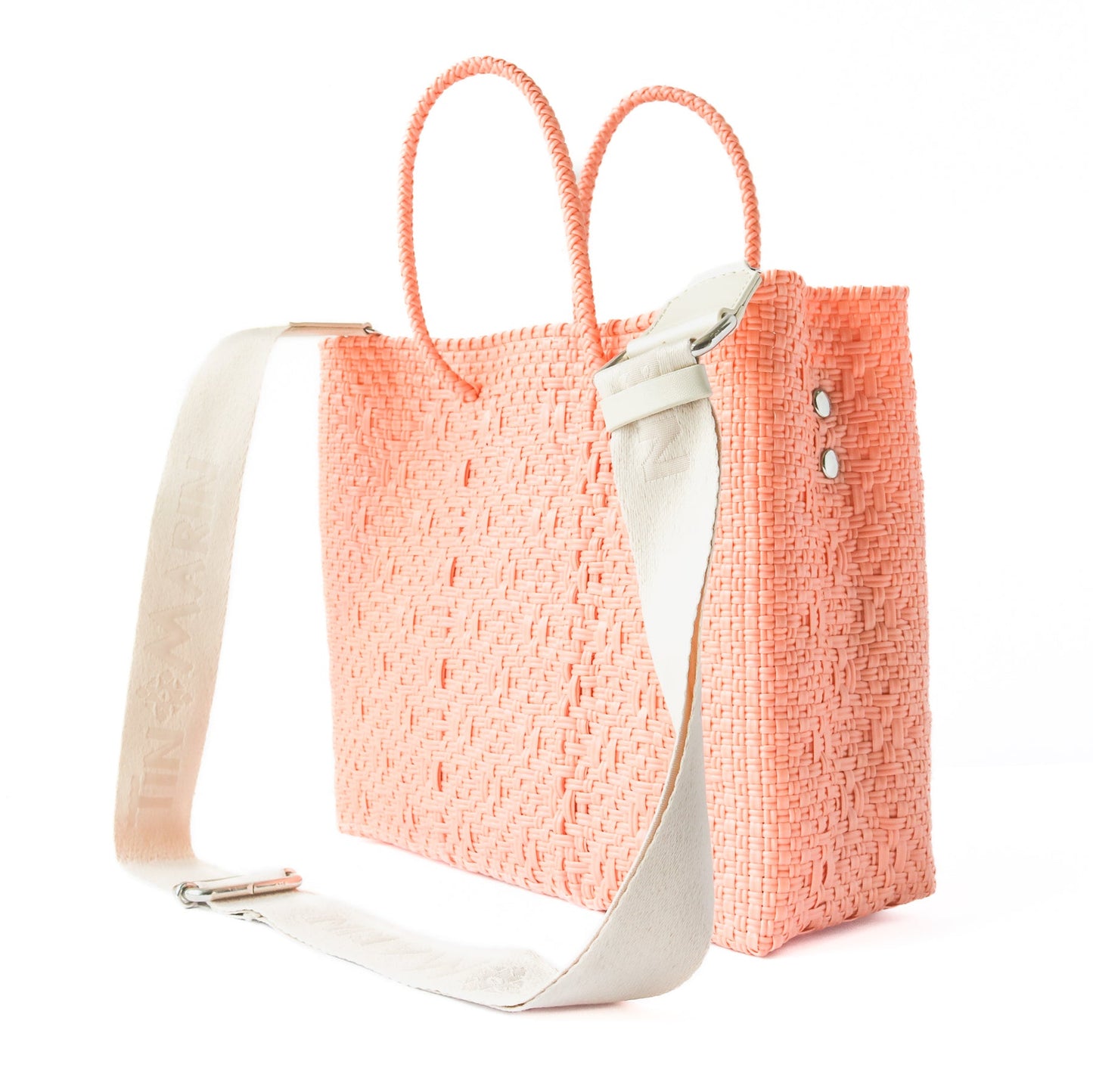 Canarias Medium Crossbody Woven Tote