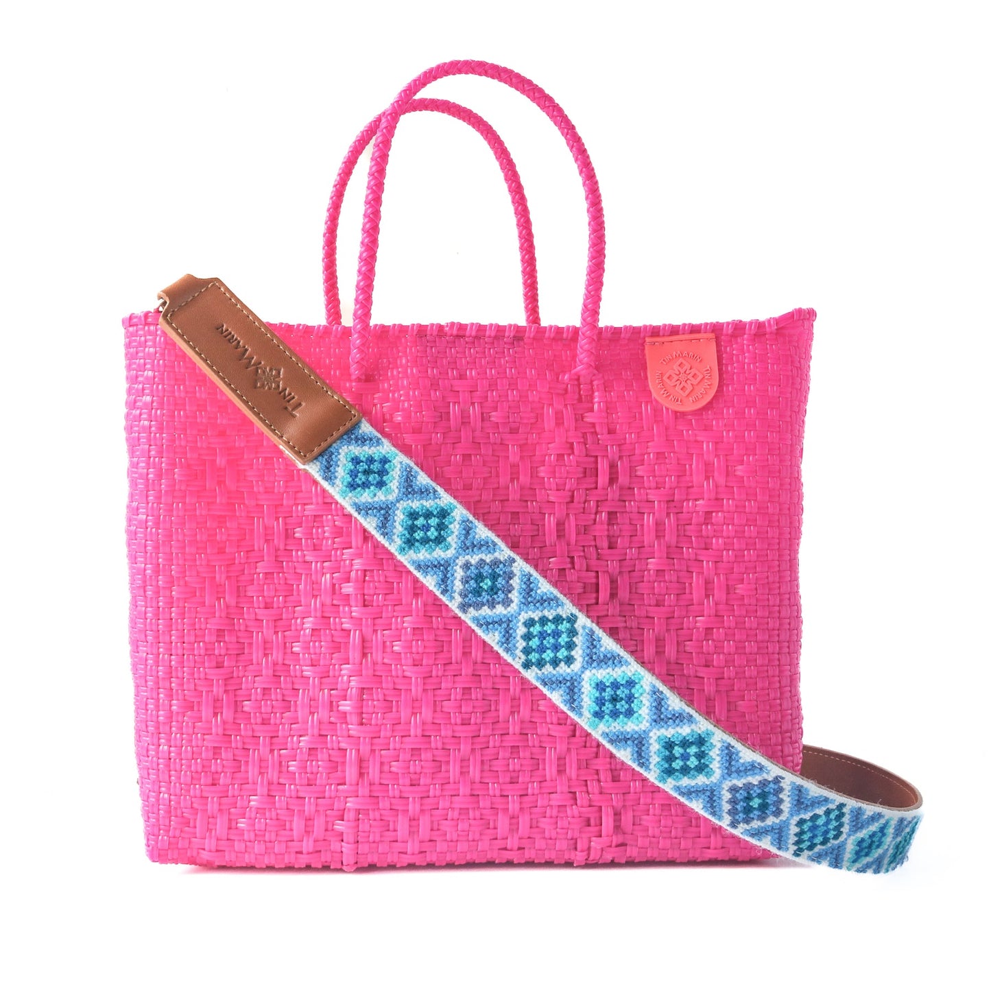 Vallarta Medium Woven Crossbody Bag